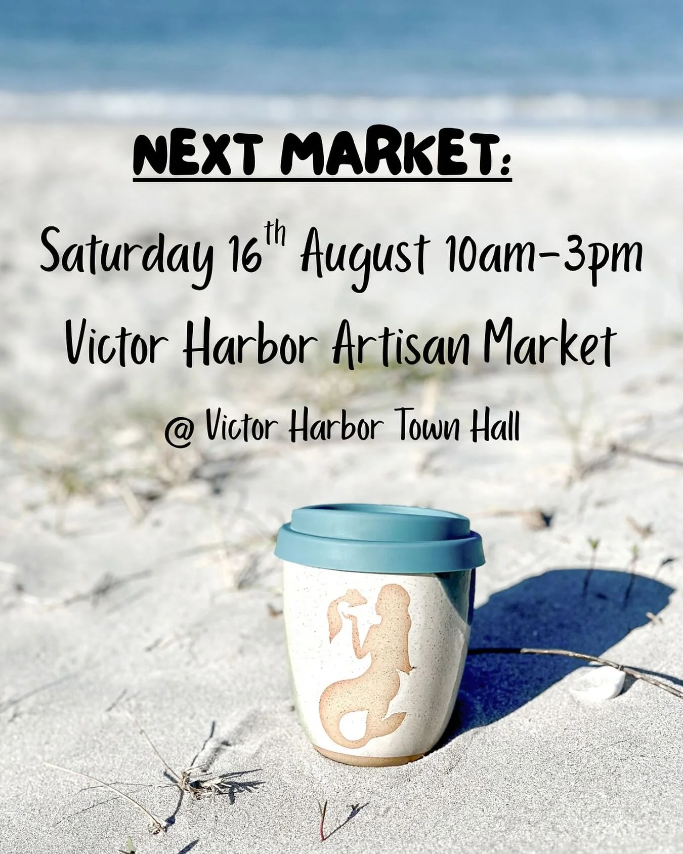 It&rsquo;s market weekend 🙌

See you at the Victor Harbor Town Hall 10-3 this Saturday.

🩵