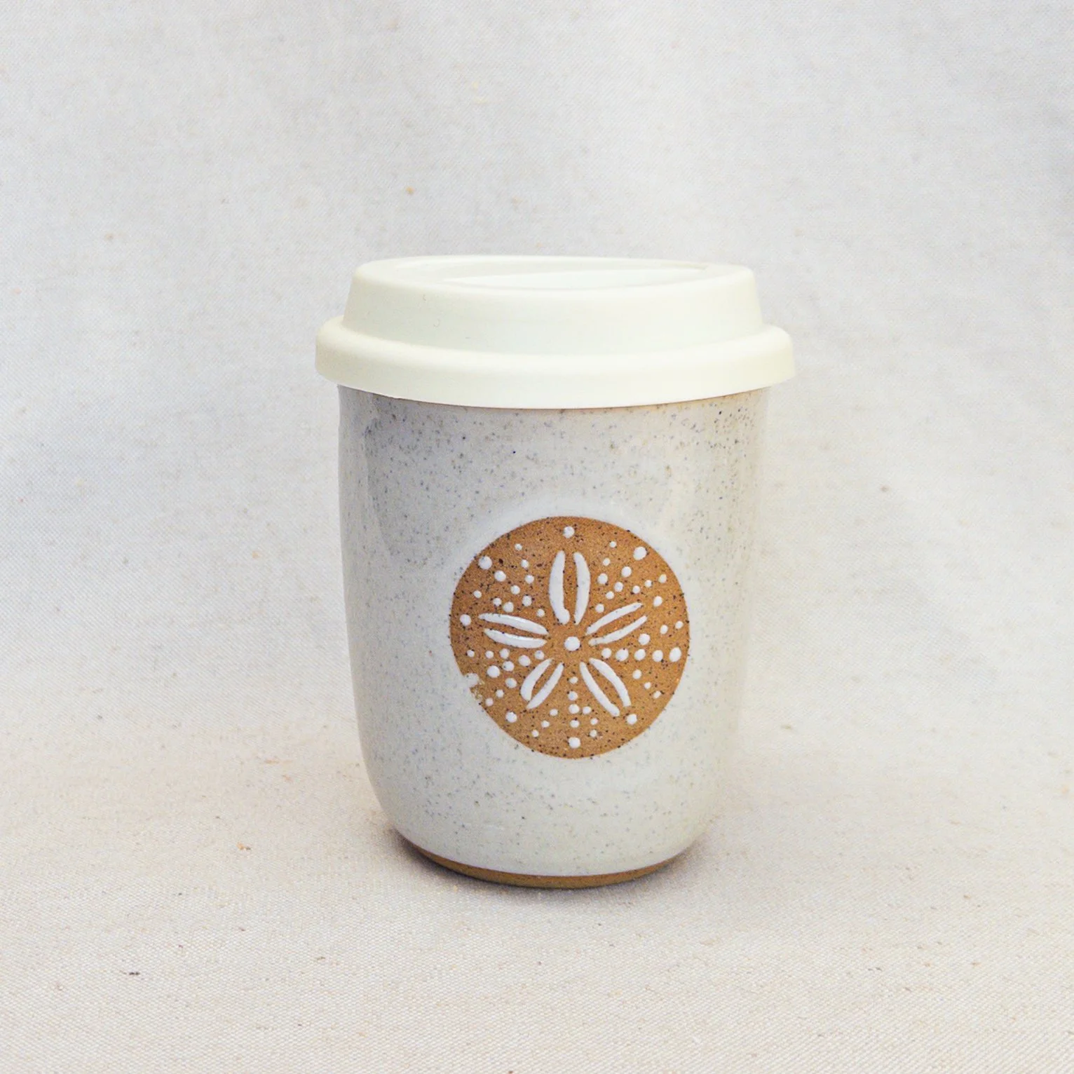 Sand Dollar Travel Mug