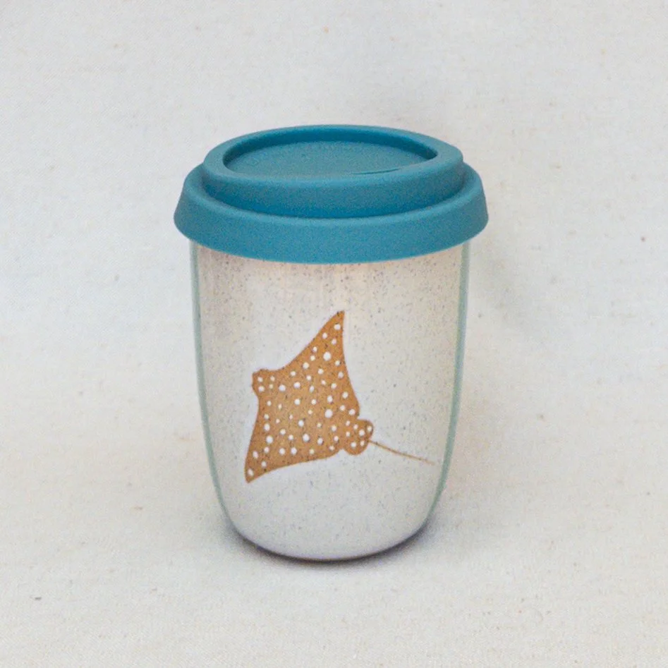 Spotted Eagle Ray Travel Mug