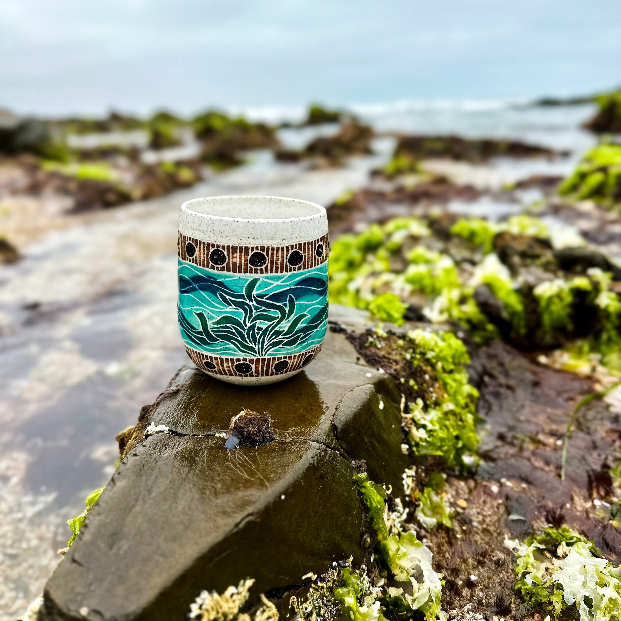 Seaweed sgraffito beach .jpg