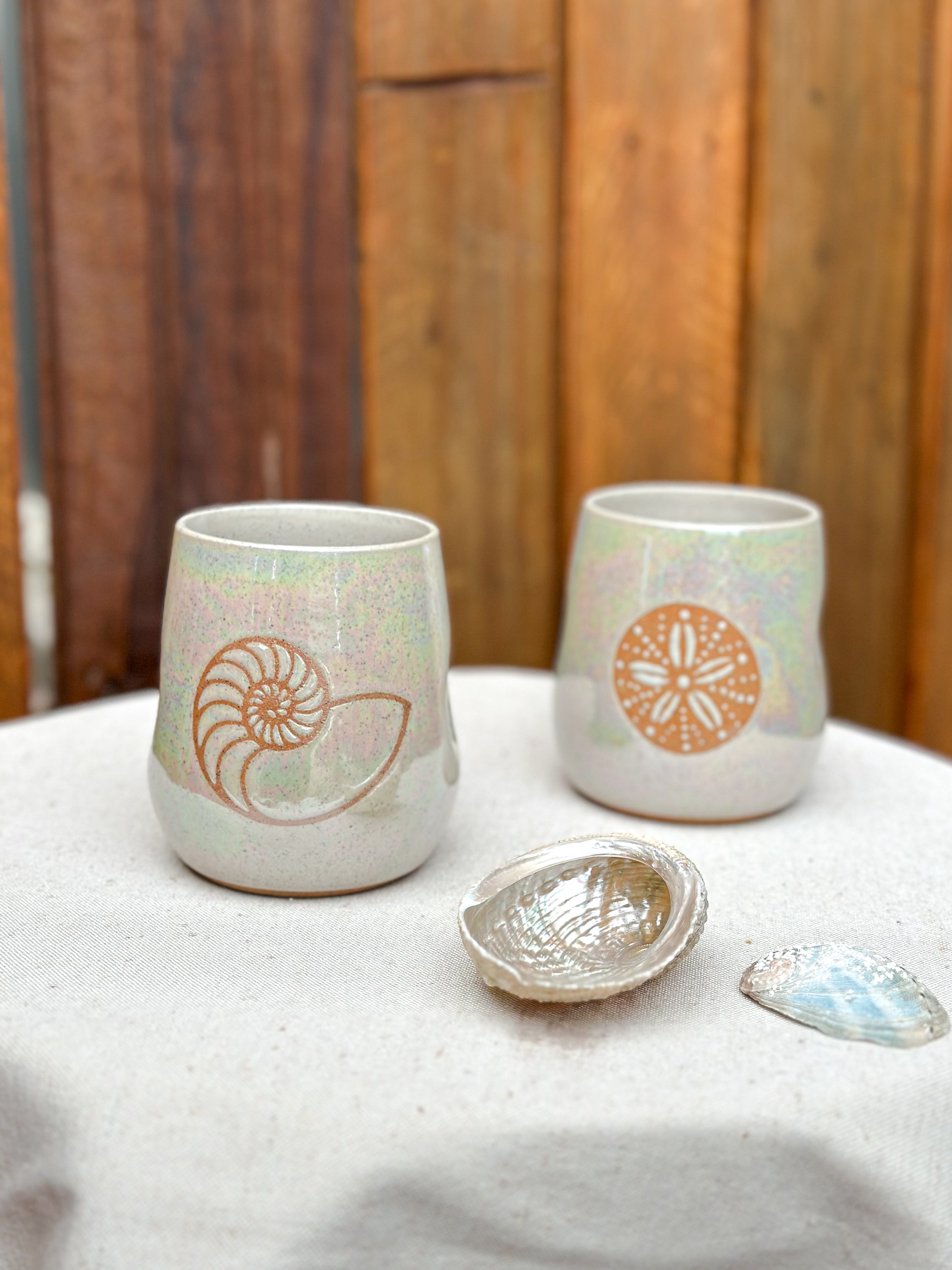 Nautilus Dimple Mug