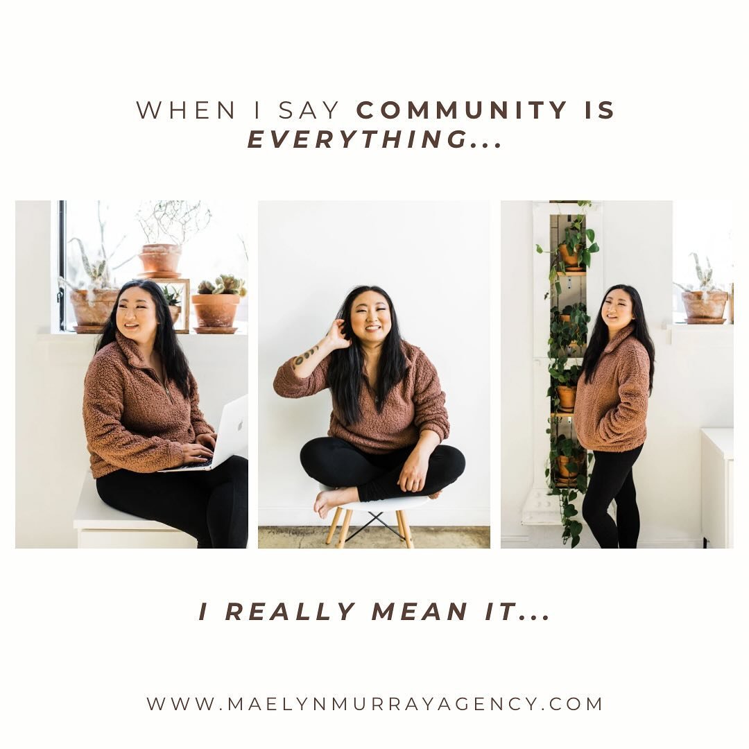 TBH - It takes TIME to create a solid community for your business. But I gotta tell ya - it&rsquo;s so so worth it. 

Next time you write - keep this in the back of that brilliant mind of yours: 

When you write for your business, remember that you&r