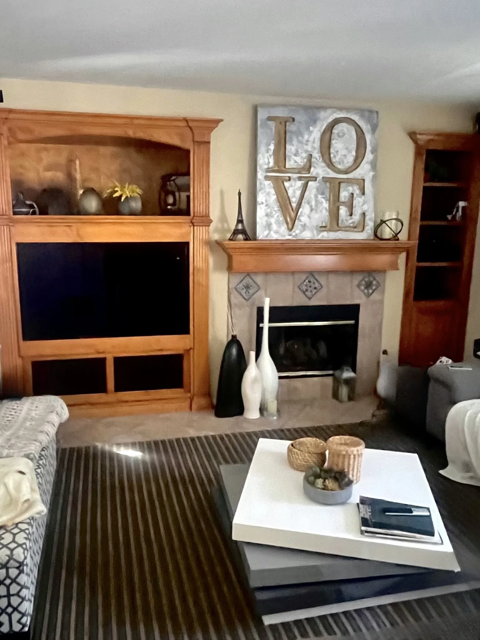Before - Entertainment Center