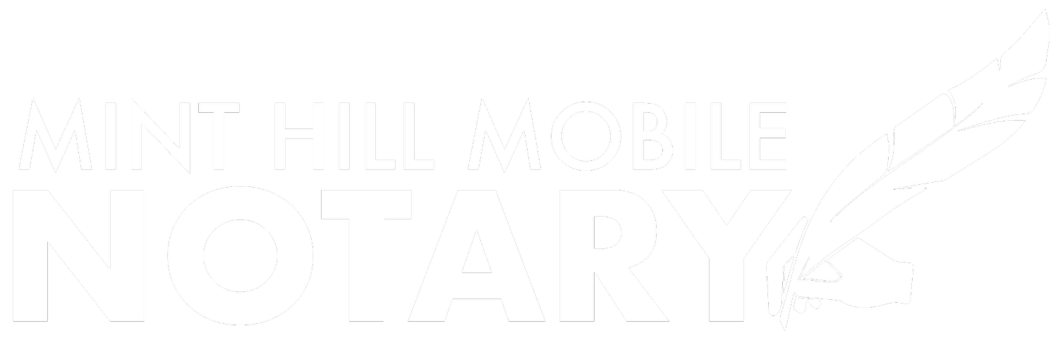 Mint Hill Mobile Notary