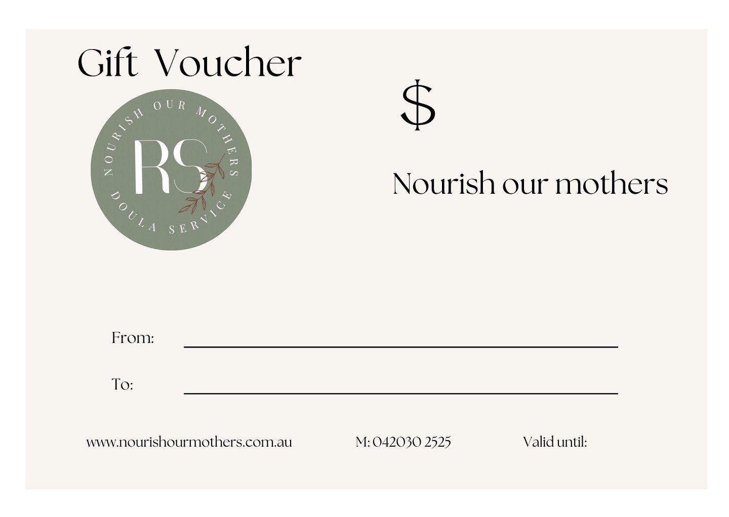 ✨VOUCHERS NOW AVAILABLE✨

Treat the special moms in your life to the gift of relaxation and nourishment this Mother&rsquo;s Day! Give the gift of postpartum support with a voucher for postpartum doula care or my fourth trimester meal services. Becaus