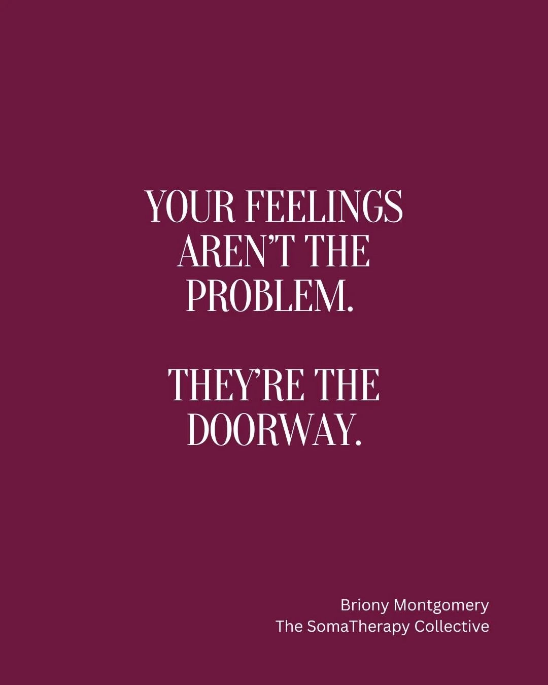 They aren&rsquo;t evidence of failure, weakness, or being &ldquo;too much.&rdquo; They are the body speaking the truth that the mind has been trained to ignore.

What you call overwhelm, anger, numbness, grief or anxiety is not the enemy. It is an in