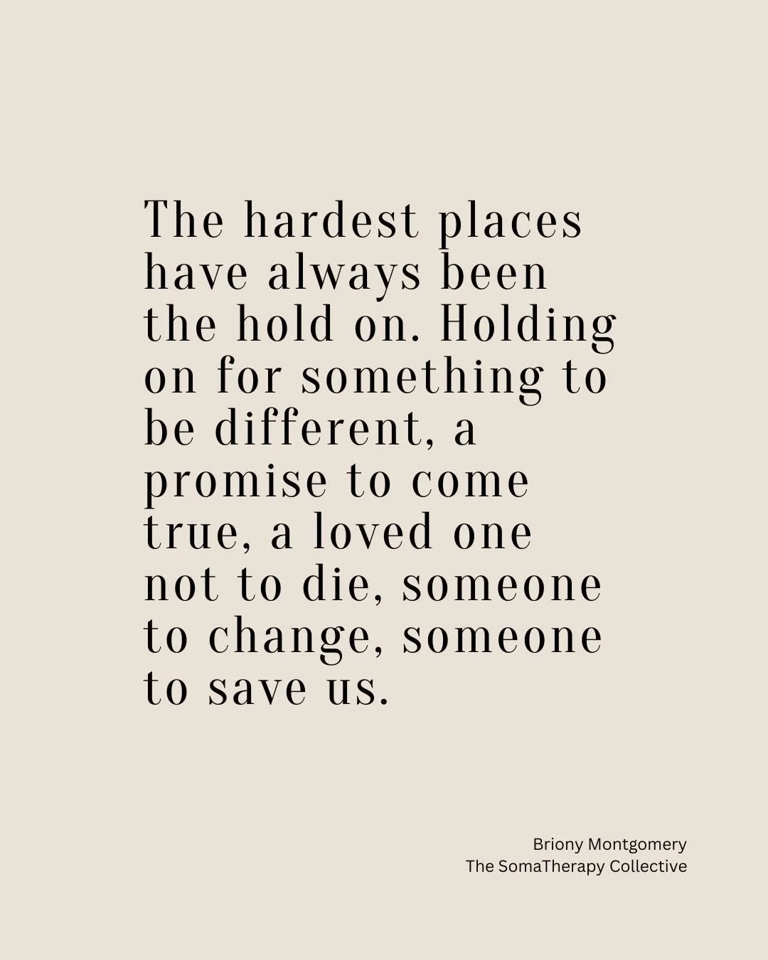 Letting go is often harder than the pain itself.

We&rsquo;re taught to &ldquo;stay hopeful,&rdquo; to keep holding on, to wait for someone to change, for something to turn around, for the promise to finally come true.

But grief isn&rsquo;t just abo