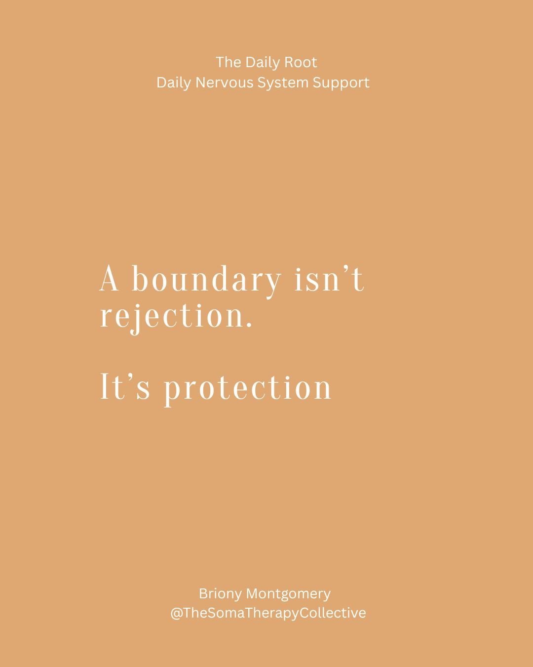 Protection of your energy.
Protection of your nervous system.
Protection of your pace.
Protection of what you are building.

Many of us were taught that boundaries are harsh.
Unkind.
Selfish.
Divisive.

But a boundary is not a wall.
It is a gate.

It