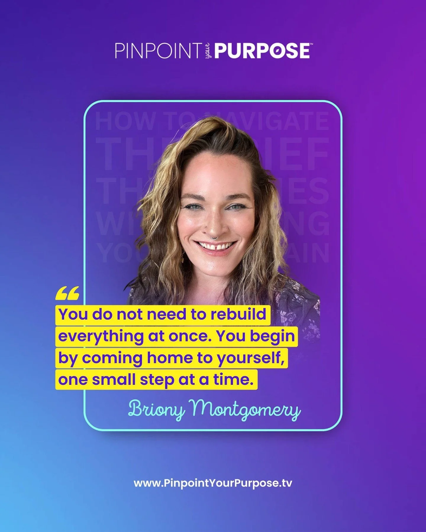 Finding yourself again often comes with grief no one talks about.

My life has been shaped by two moments that completely broke me&hellip;
and ultimately led me to my purpose.
The first was losing my mother when I was young.
Not just losing her&helli