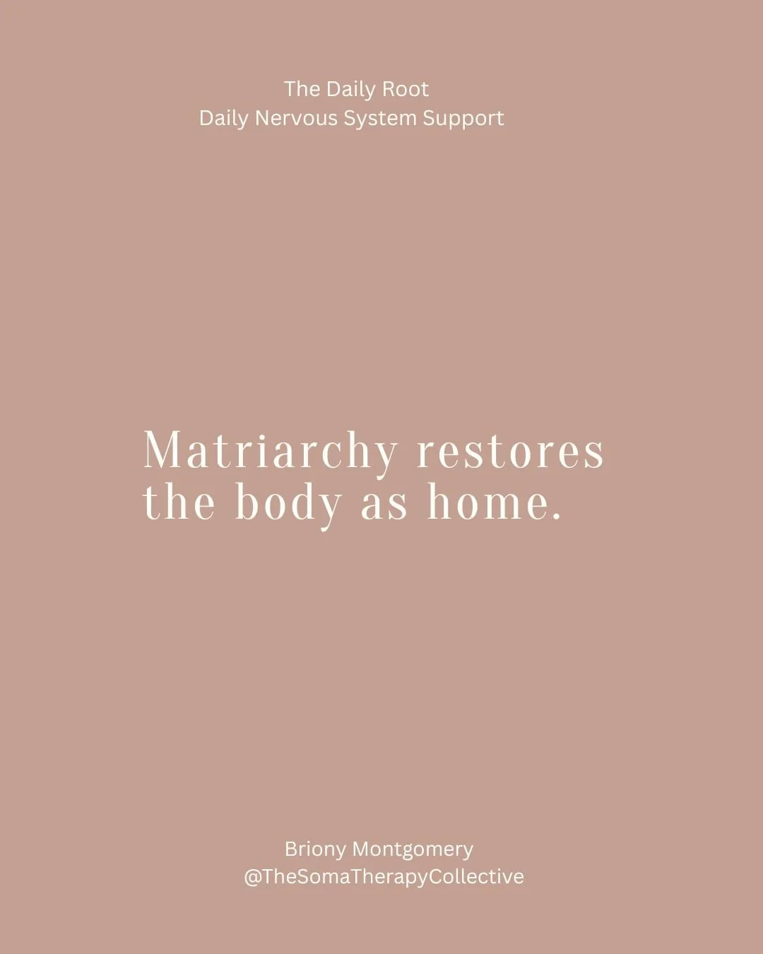 What if your exhaustion is not personal?
What if it is inherited from generations of survival, silence, overgiving, and disconnection from the feminine, the Earth, the body, and community?

Matriarchy is not female dominance.
It is the restoration of