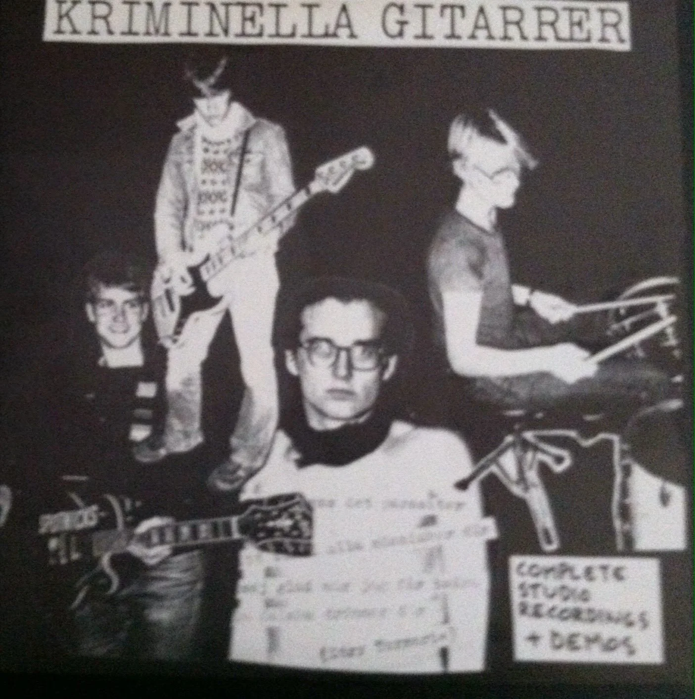 Kriminella Gitarrer - Complete Studio Recordings LP
