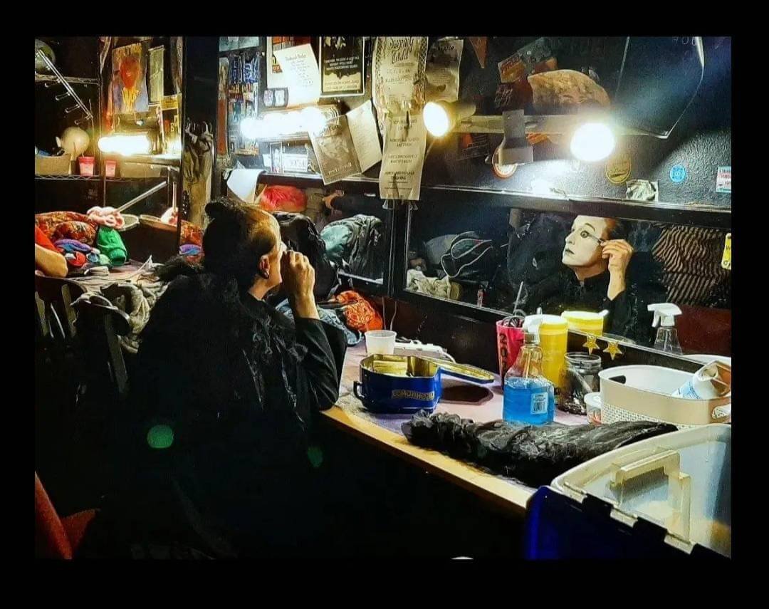 America’s Favorite Cartoon Witch, Toybox Theatre prepares to host Monday night puppet slam in the Twilight Room of the AllWays Lounge. Photo credit Ed Derceviz.