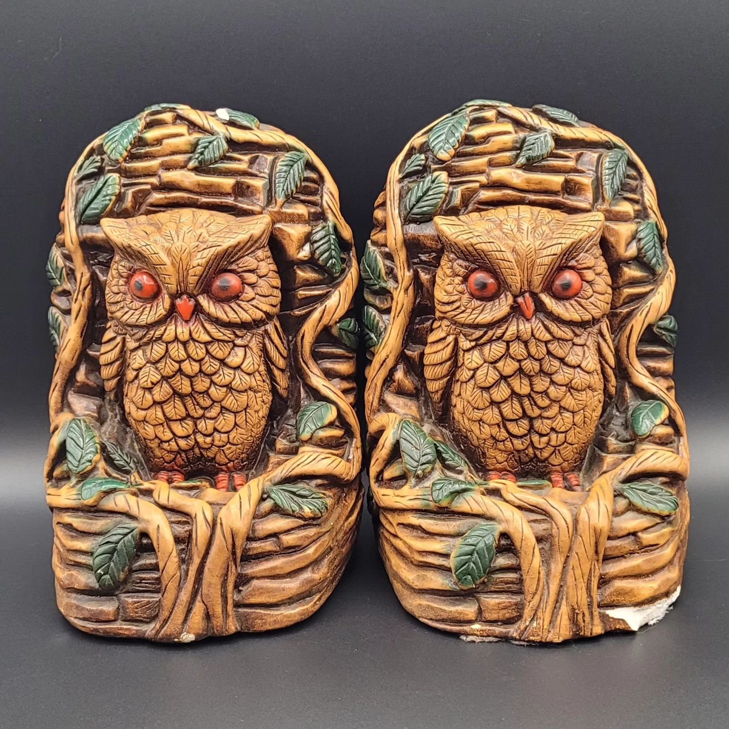 Pair of owl bookends

#owl #books #thrift
