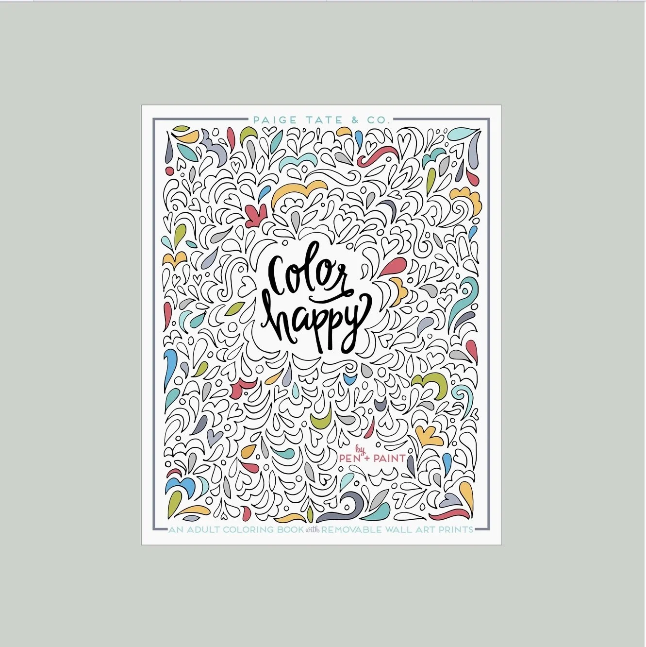 Color Happy: Adult Coloring Book