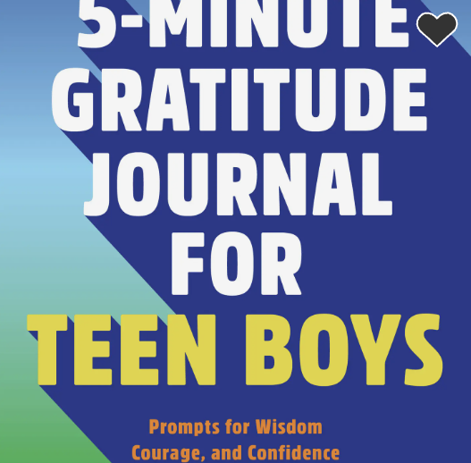 5-Minute Gratitude Journal For Teen Boys