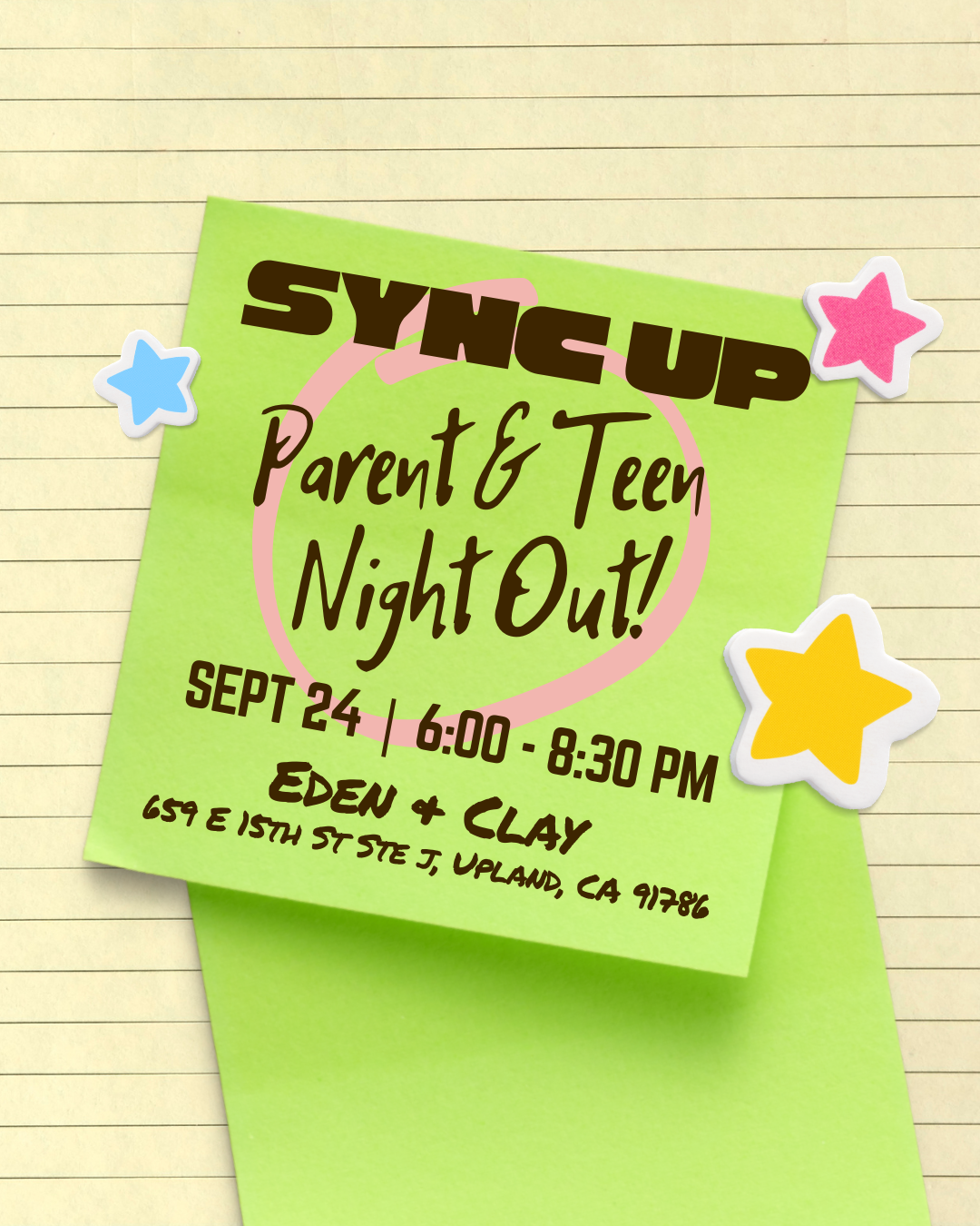 Sync Up - Upland | September 24