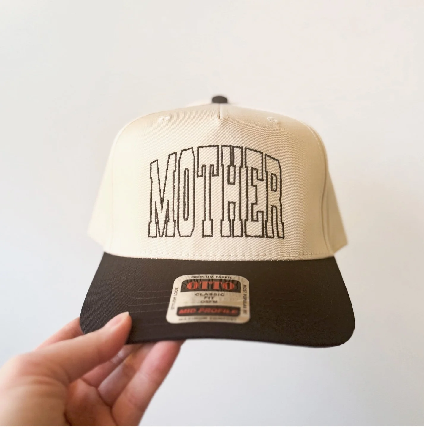 Mother Hollow Varsity Vintage Embroidered Hat