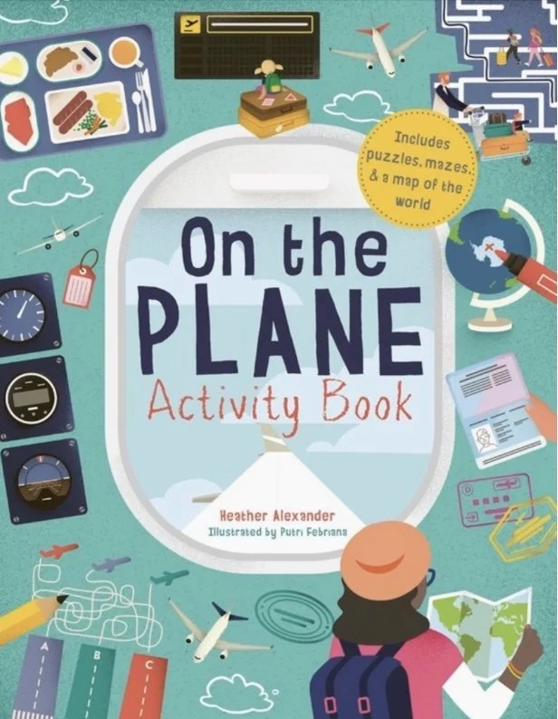 On the Plane Activity Book