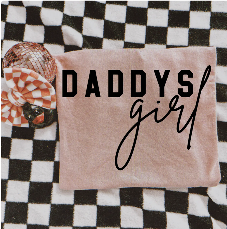 Daddys Girl, Girl's Graphic, Kids