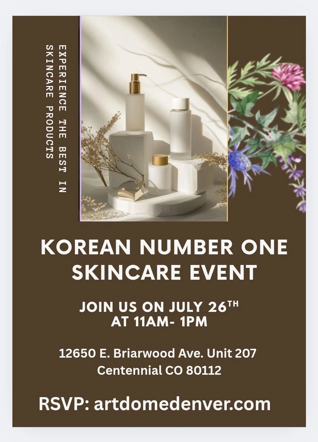 KOREAN NUMBER ONE SKINCARE EVENT - FREE EVENT</span>