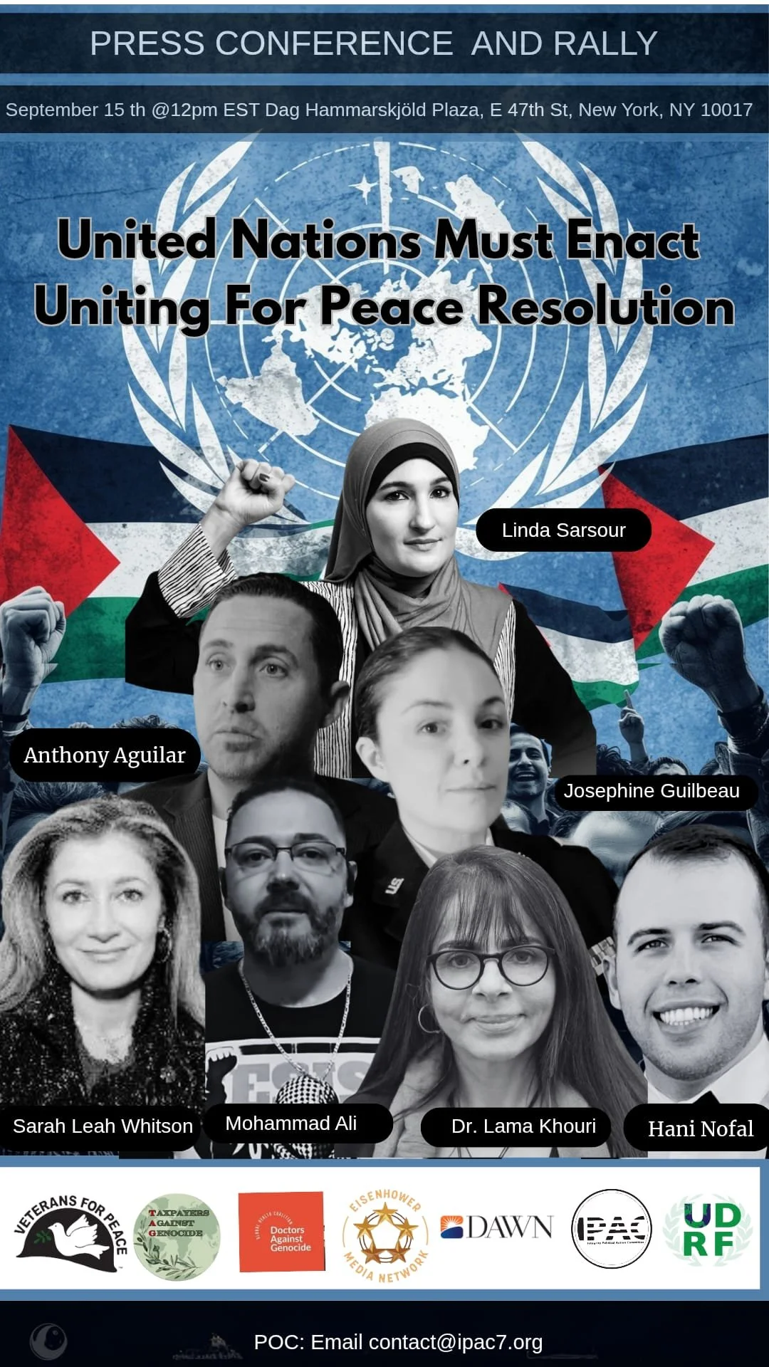 UN HQ in NYC Protest Demands a Vote on UNGA 377A