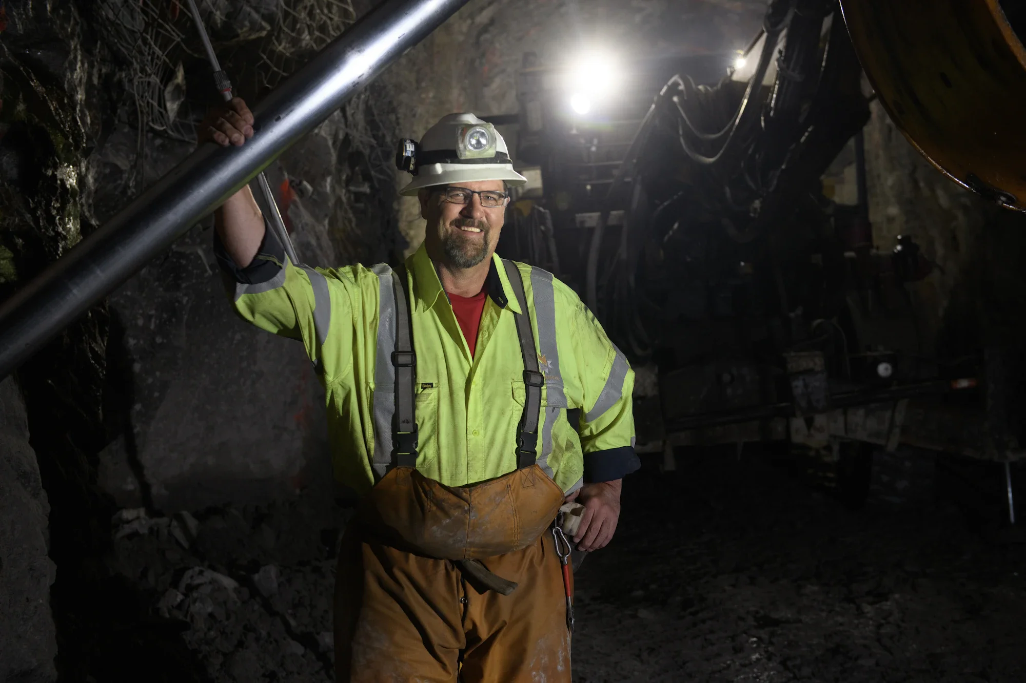 Aaron Handley, Underground Miner