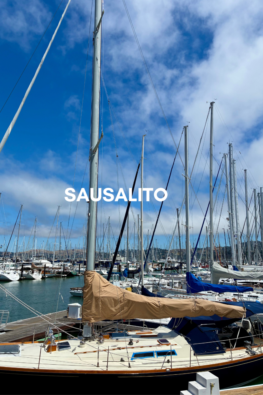 SAUSALITO | World-renowned bay vistas & historic boat harbors
