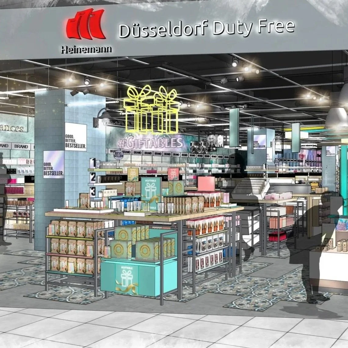 Düsseldorf B1 Duty Free Shop