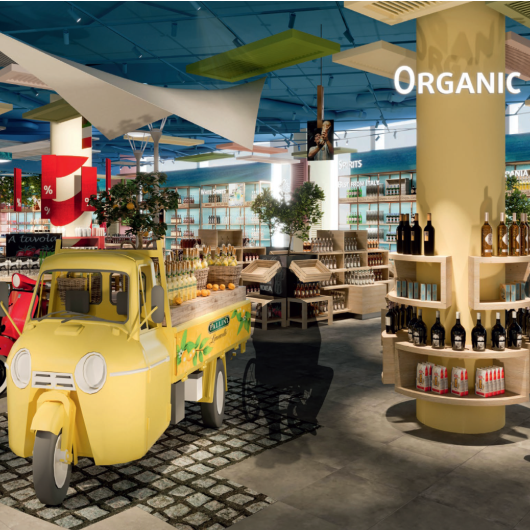 Napoli Walk-through Duty Free shop