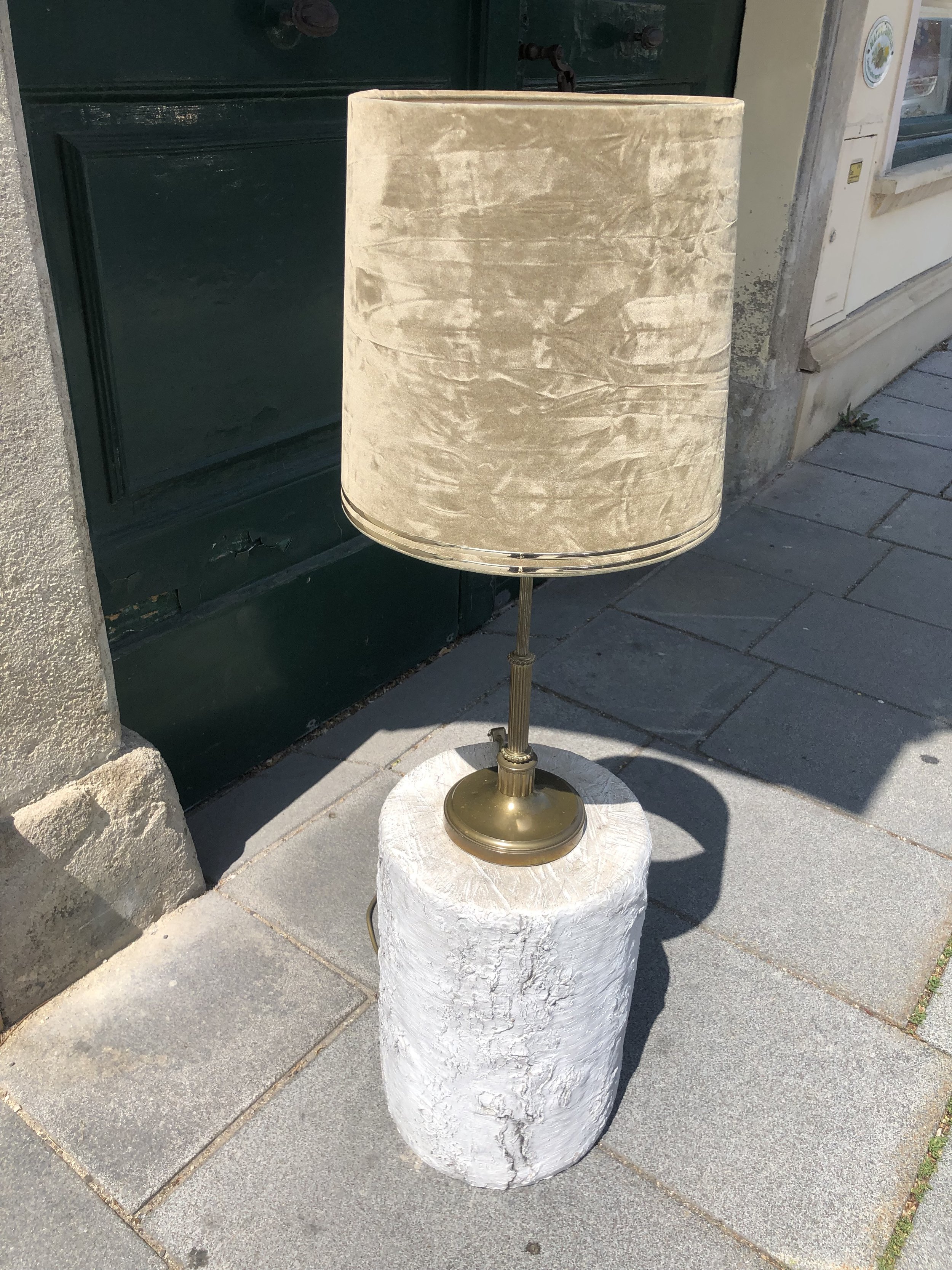 Tischleuchte, Messing, France