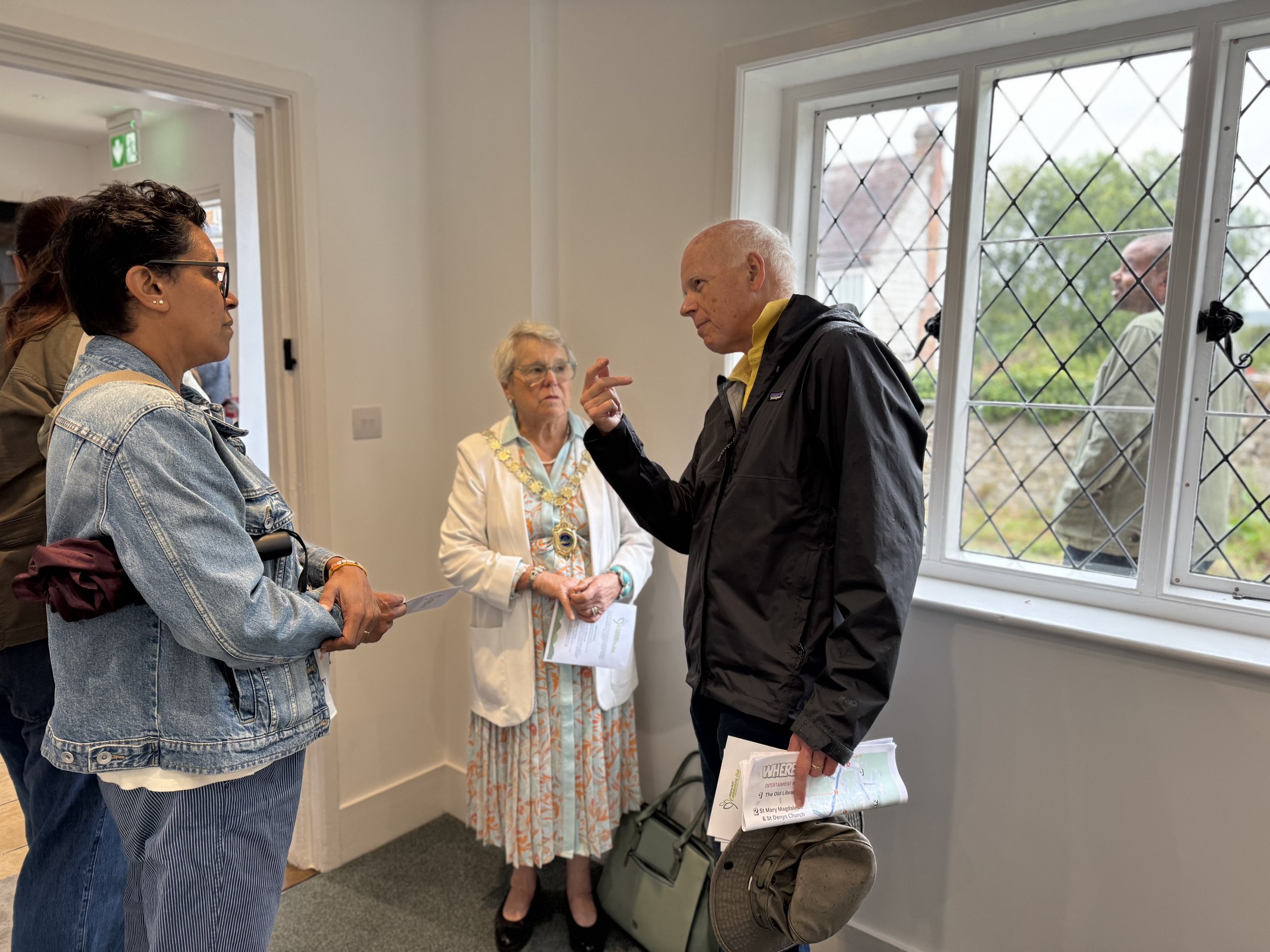 Hub shines bright through the summer rain!