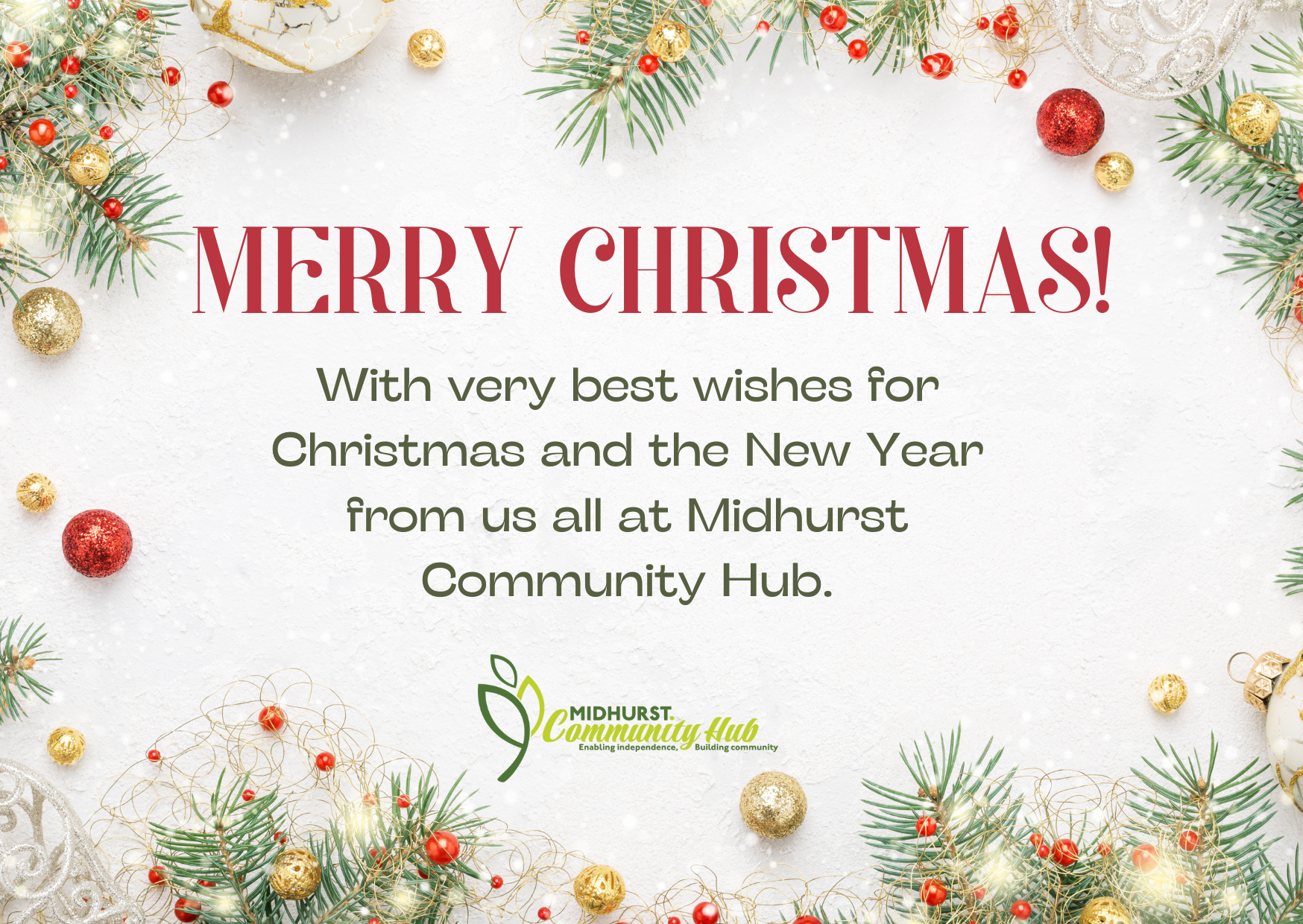 December newsletter