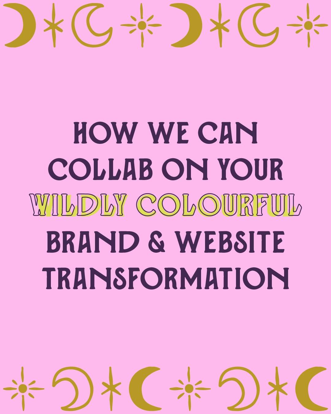 Howdy, I&rsquo;m Naomi 🎠⁣
⁣
I help creative women in business like you become the go-to gal in their industry.⁣
⁣
How?⁣
⁣
By wrangling bold, visionary ideas into wildly colourful, personality-first brands and websites that are unapologetically THEM.