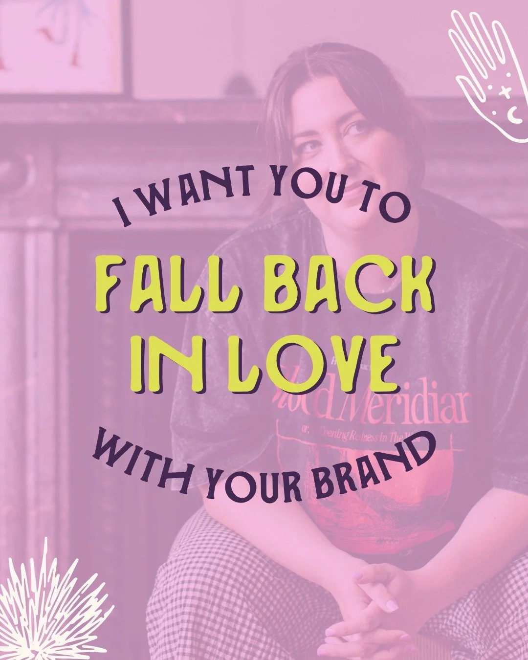 Lemme tell you something, cowgirl 🤠⁣
⁣
You don't need to rip up all your hard work and start again. You don't need to throw thousands at a full rebrand if you&rsquo;re not ready.⁣
⁣
You just need to reignite the passion in your branding.⁣
⁣
Sometime