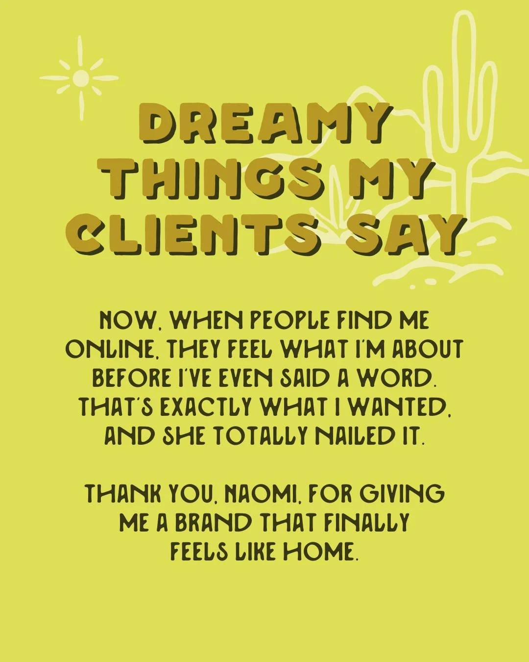 I want your audience to catch feelings 😍⁣
⁣
And the only way to guarantee they'll be OBSESSED with you, is by making sure your business feels 100% like YOU all the way through.⁣
⁣
Personality = connection = relationships = happy customers 💜⁣
⁣
If y