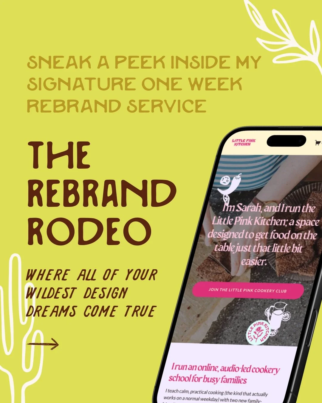 Get under the skin of my fave brand and website design service 🎠