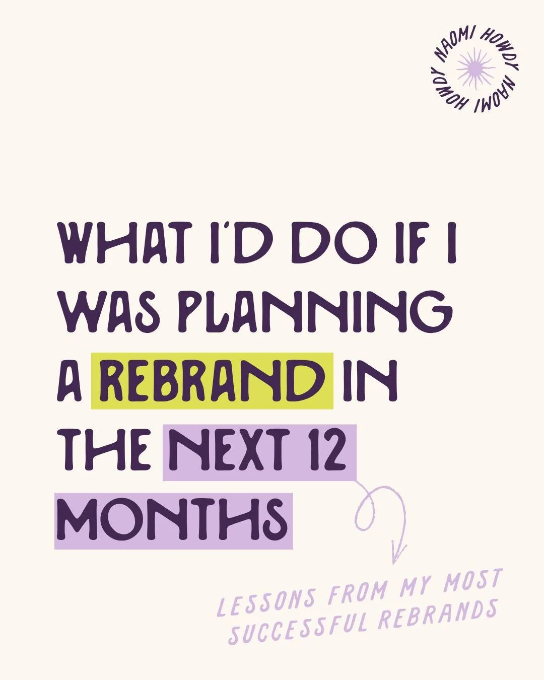 If you've been thinking about rebranding your small business, let's be bff's 🤠