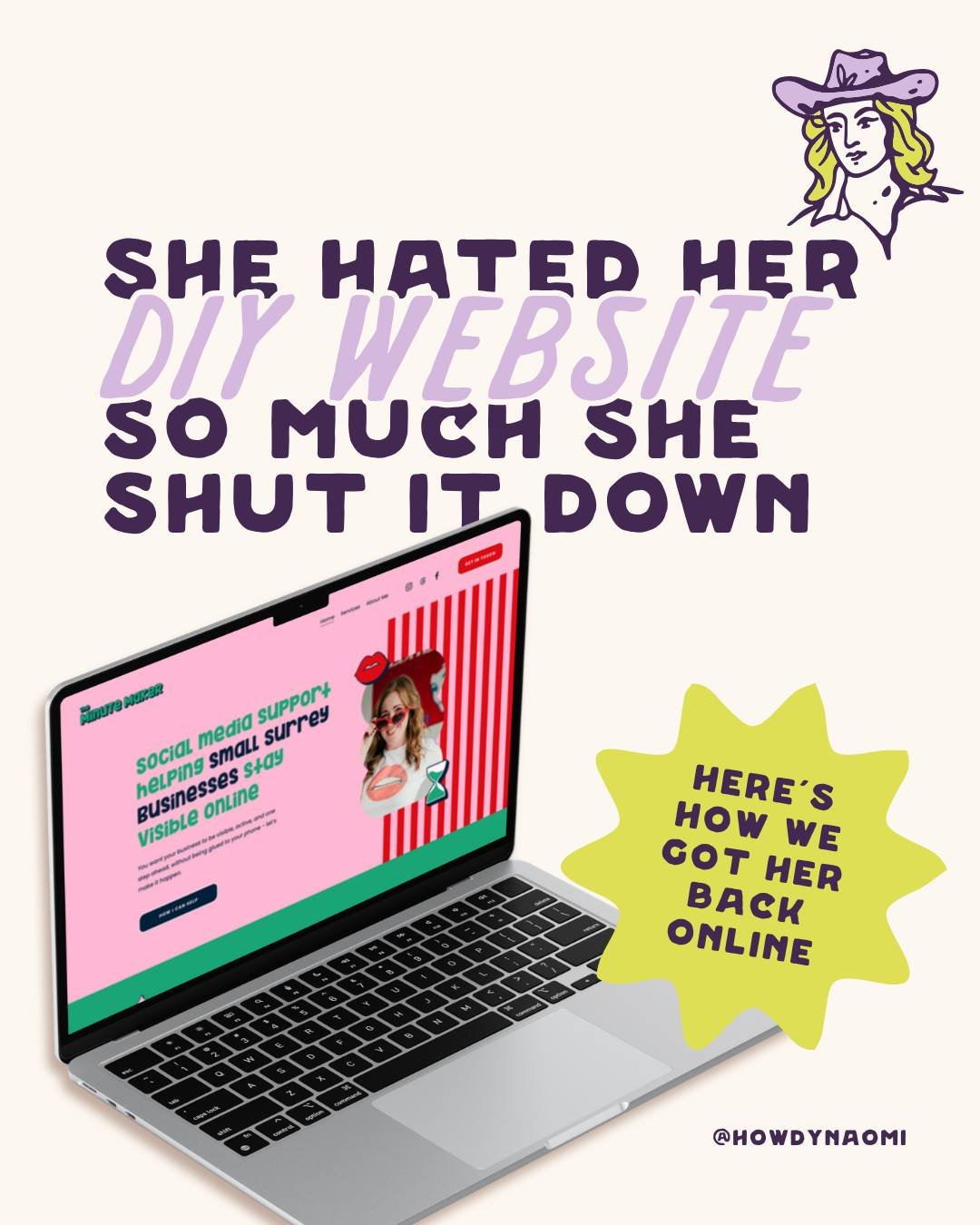 If you've ever felt like rage quitting your website this one's for you.⁣
⁣
Nowt more frustrating that trying to DIY your website without the proper foundations in place! Luckily for you, we can build those foundations and create you an online home yo