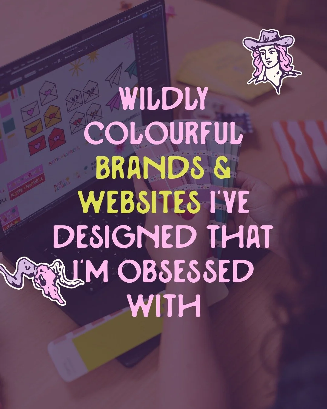 If wildly colourful is your vibe, let's chat! 🤠