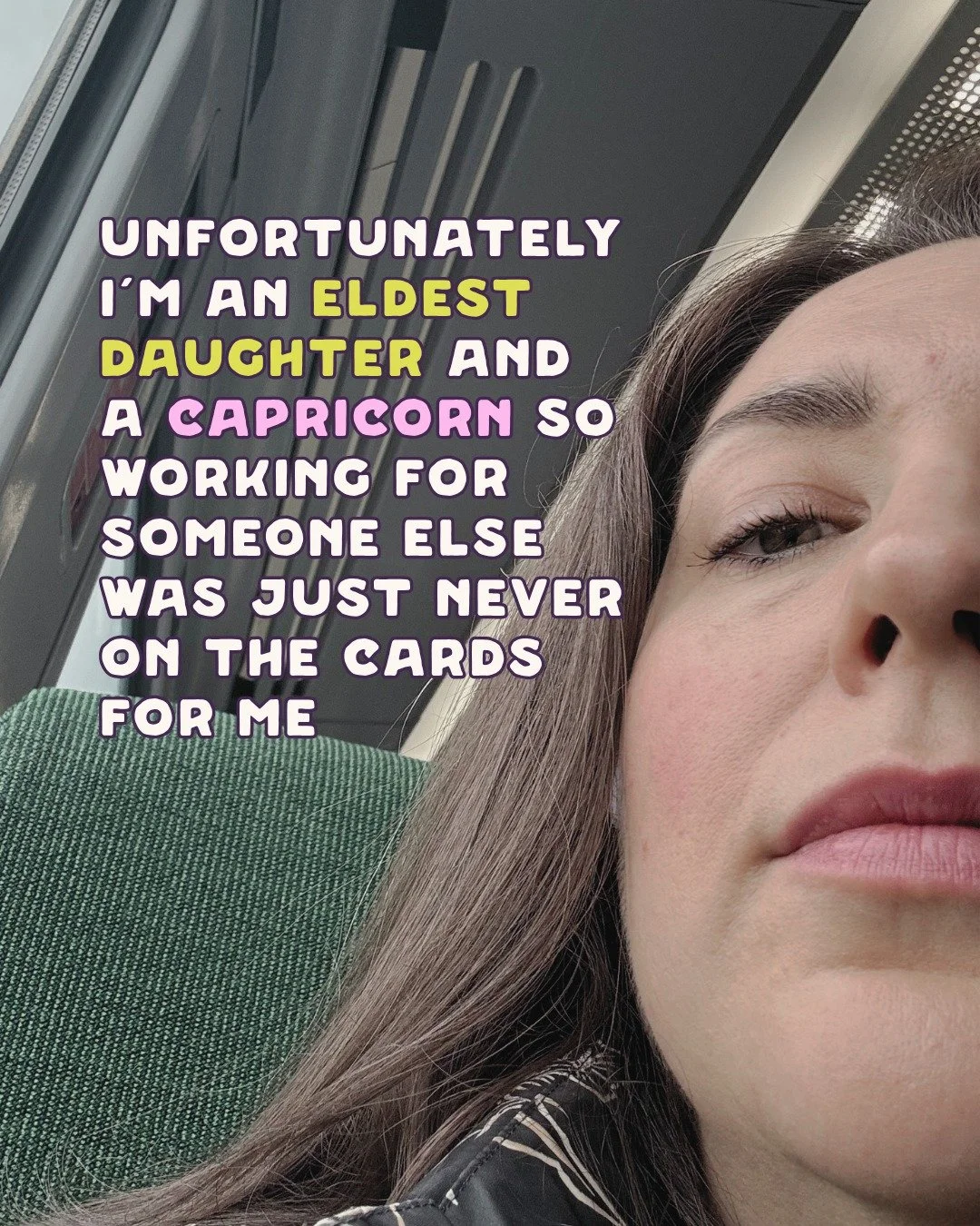 Sat in my first design agency job and thought 'I could do this better'.⁣
⁣
Turns out I was right 💁🏻&zwj;♀️⁣
⁣
Where are my fellow eldest daughters? I know the online business space is full of us!