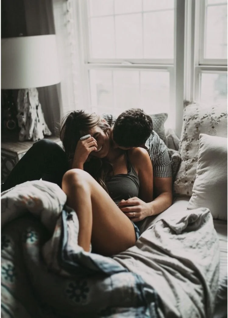 happy couple in love