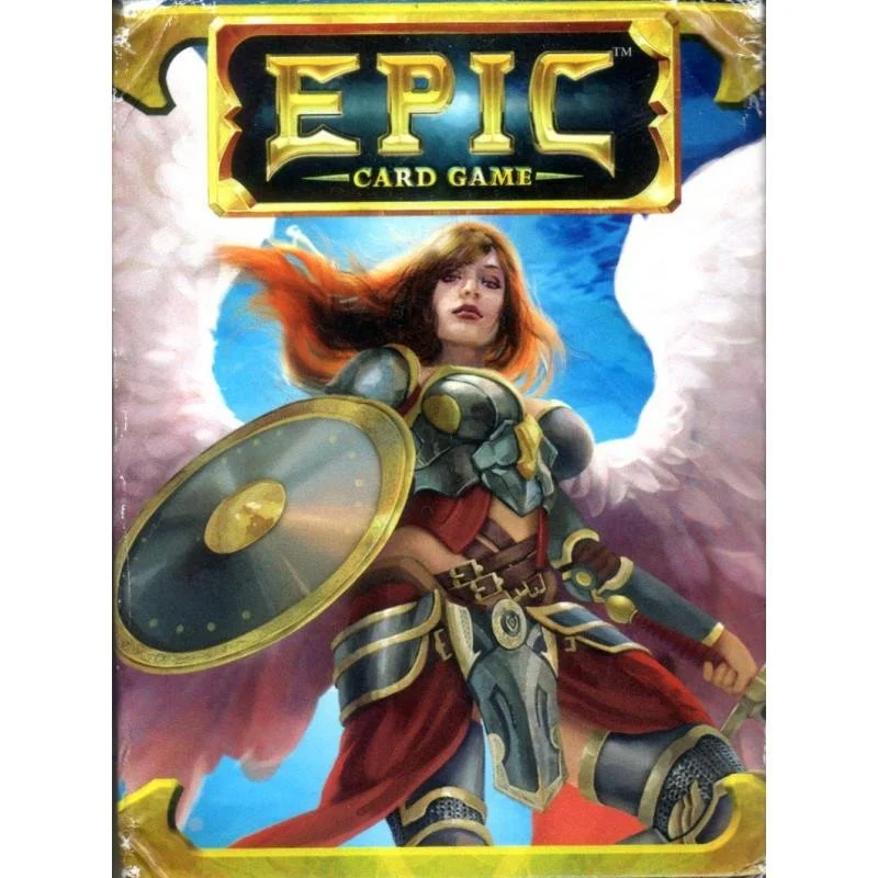 Epic Card Game — €20—
Type: Card game, deck-building, drafting, combat.
Players: 2–4.
Complexity: Medium.
Brief: Battle using powerful fantasy creatures, events, and tactics in a fast-paced card duel system where every card can be played for free or 