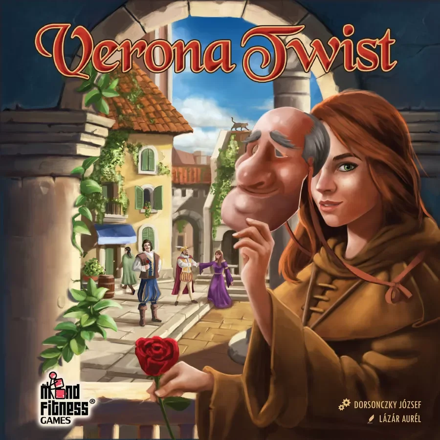 Verona Twist Verona Twist Verona twist— Board Game. €25 Type: Asymmetrical, deduction. Players: 2. Complexity: Light-Medium. Brief: Step into a secret game of wits in the Verona piazza where one player secretly disguises Romeo and Juliet among well-k