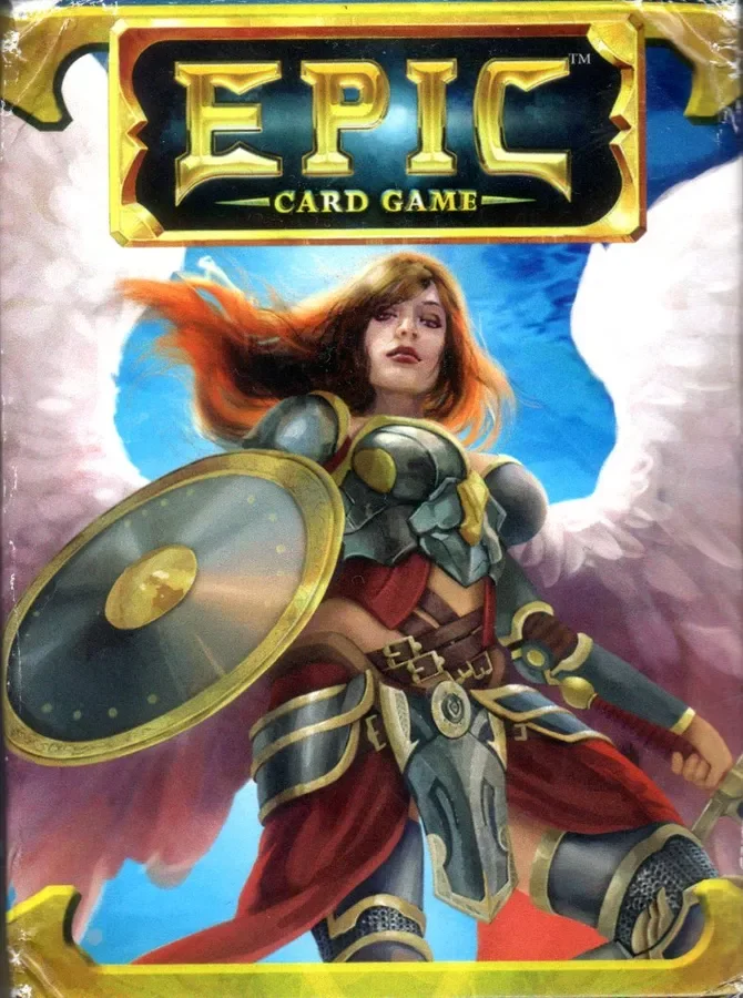 Epic - Cardgame.   €20
Type: Fantasy card game, hand management, combat.
Players: 2–4.
Complexity: Medium.
Brief: You play as an elder god, summoning champions and casting events to defeat opponents using one gold per turn.