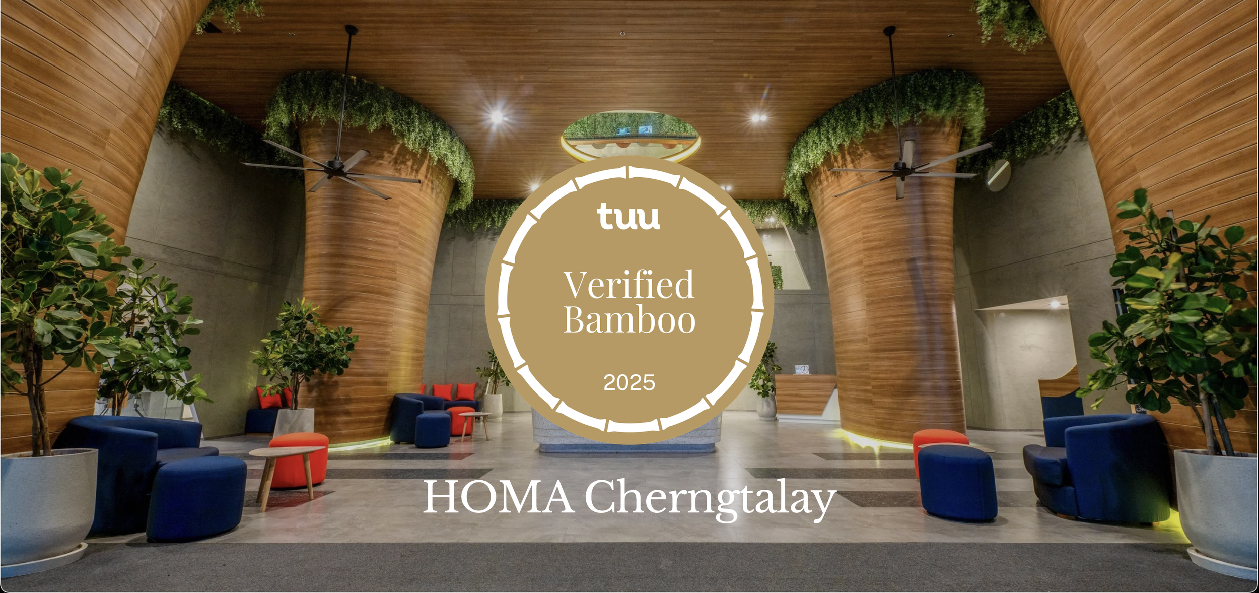 HOMA Cherngtalay raises the bar with Gold Bamboo Badge