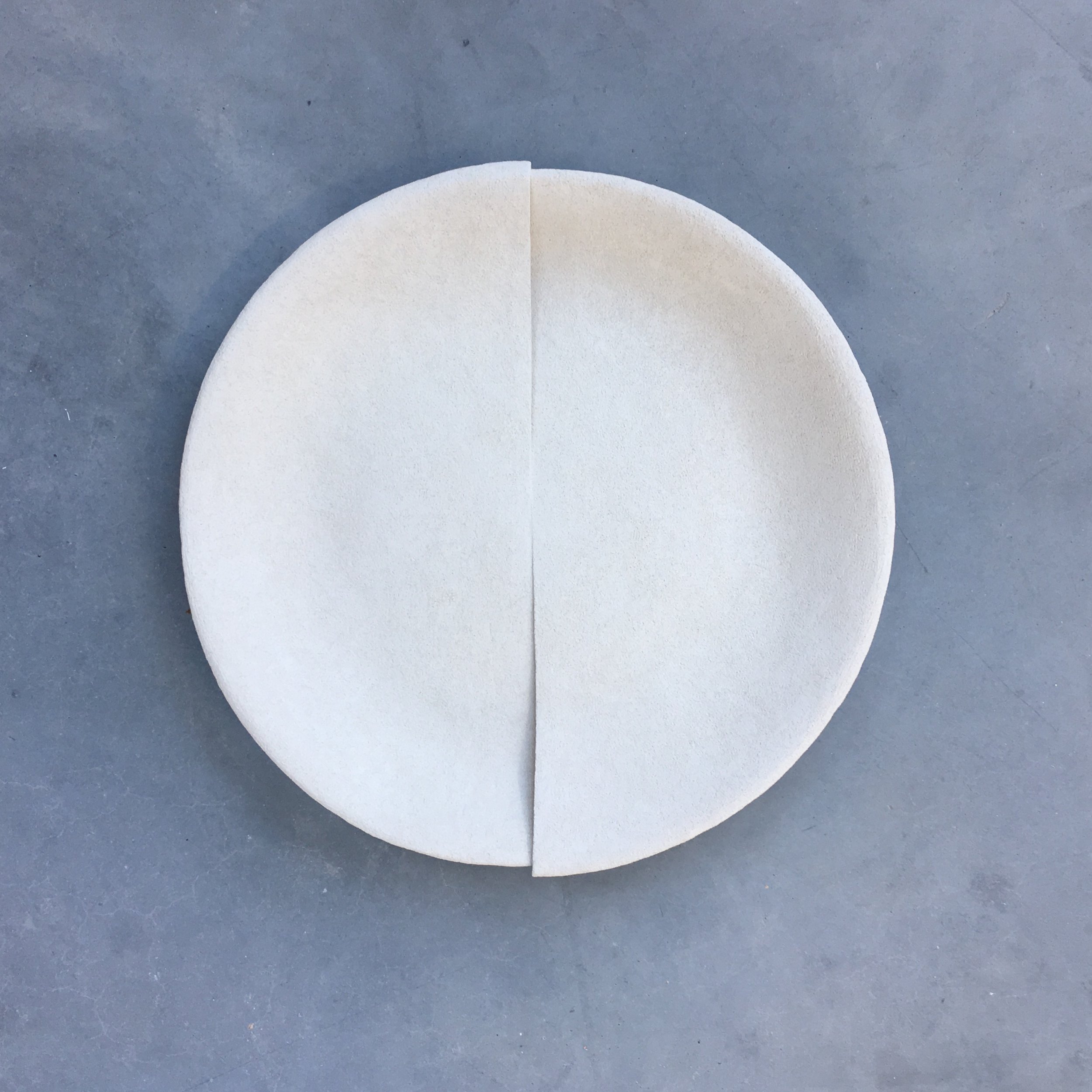 one of one (seemingly two parted but one ceramic piece indeed)