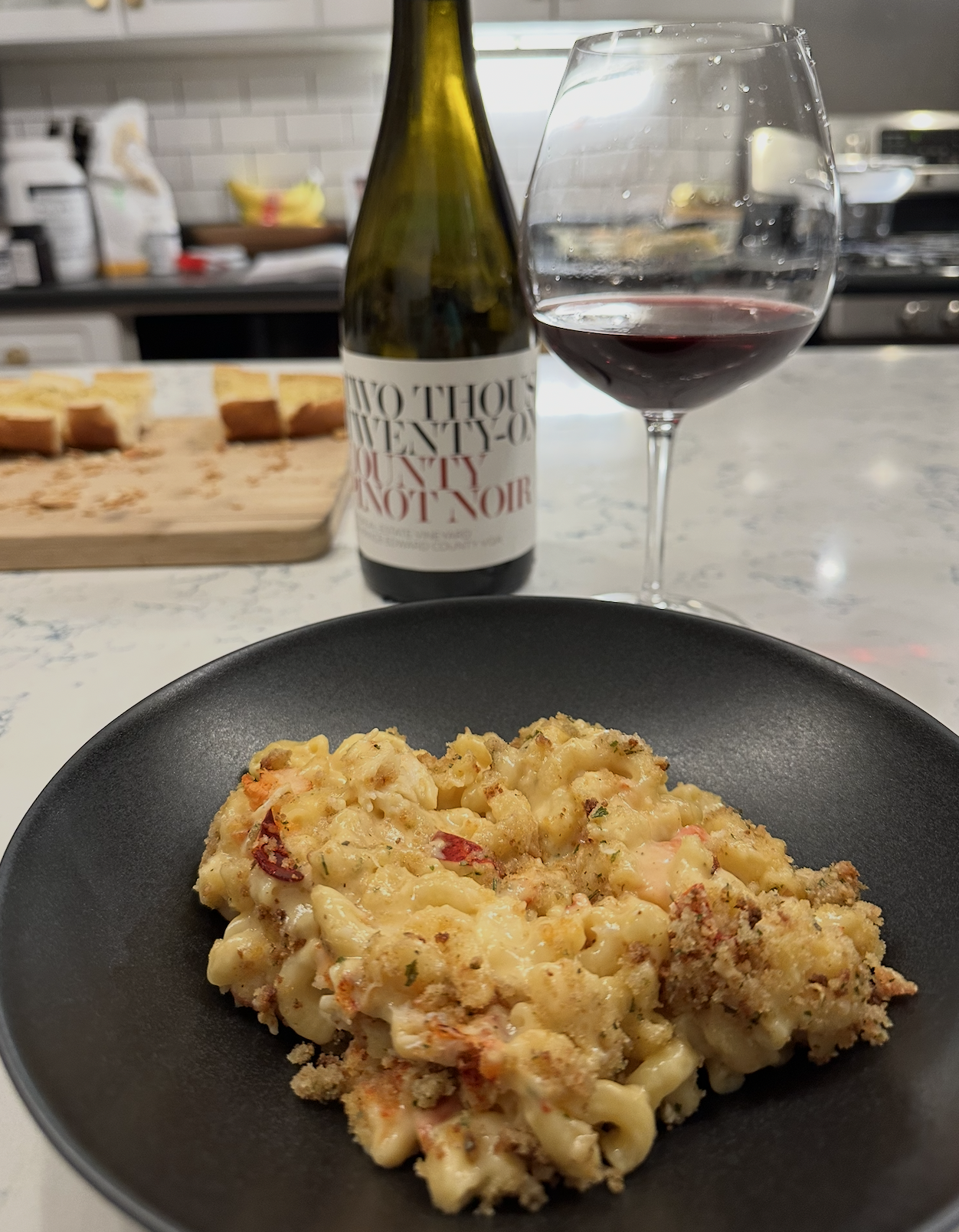Creamy Lobster Mac n Cheese