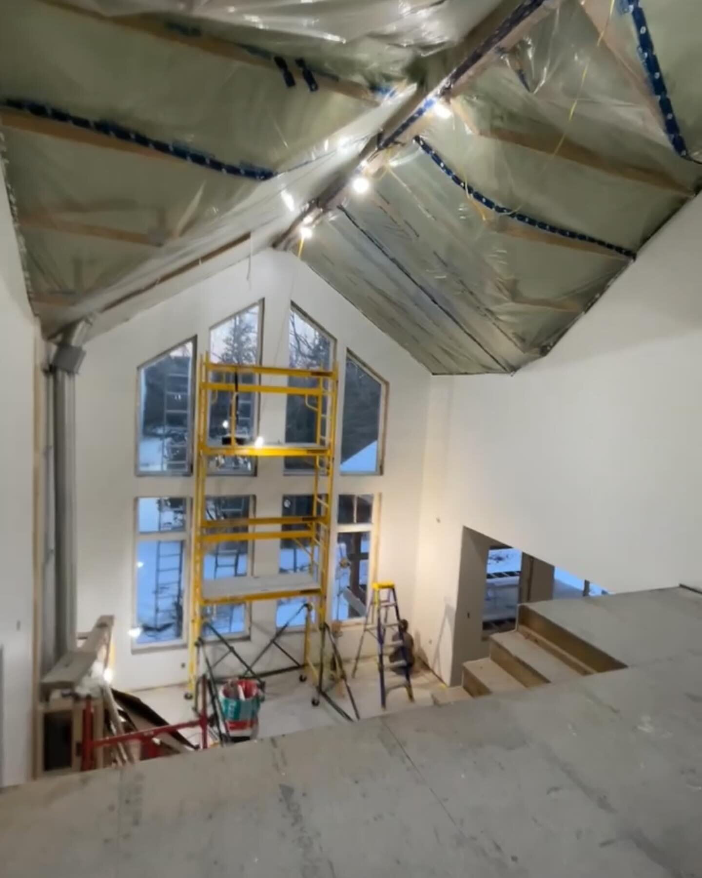 We got the whole cottage painted now. We use Cloverdale paint for all our projects. #paint #cloverdalepaint #newbuild #kenissislake #haliburton #construction #renovations #generalcontracting #contracting #three17constructioninc #three17