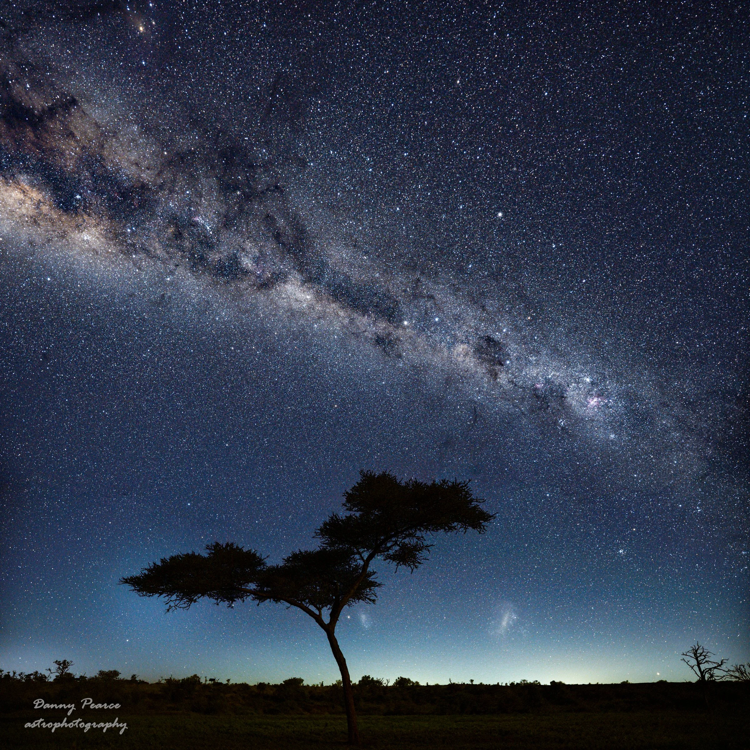 Milky Way over Zimanga