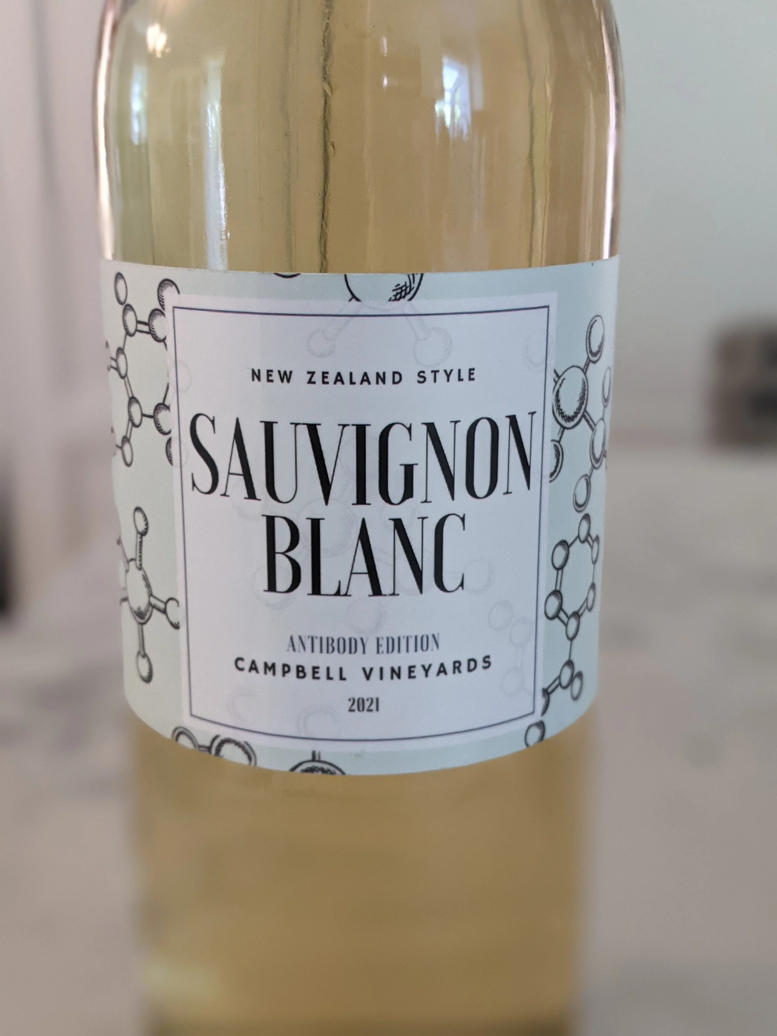 Campbell Vineyards Wine Label- 2